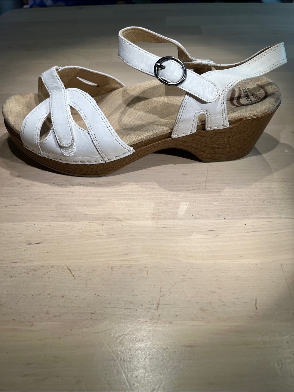 Great condition Dansko Season White sandal - EUR 40 - Picture 9 of 14